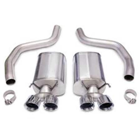Corsa Exhaust 2006 Chevrolet Corvette C6 Z06 Exhaust System, Polished 14164